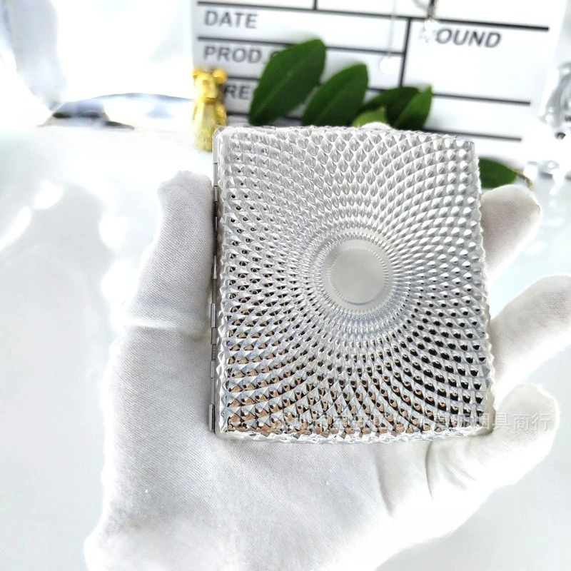 

20 шт. изысканный модный металлический портсигар модный портсигар персонализированная подарочная коробка трехмерный узор