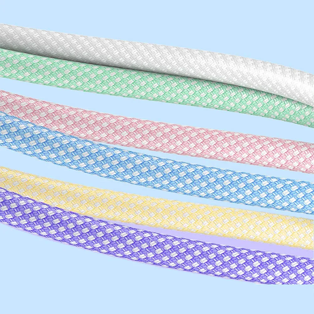 Cavo di ricarica da USB-C a tipo C per Android iPhone 15 Serie Linea di ricarica PD 35W Caricatore rapido Tipo C Cavo per tessitura Accessori