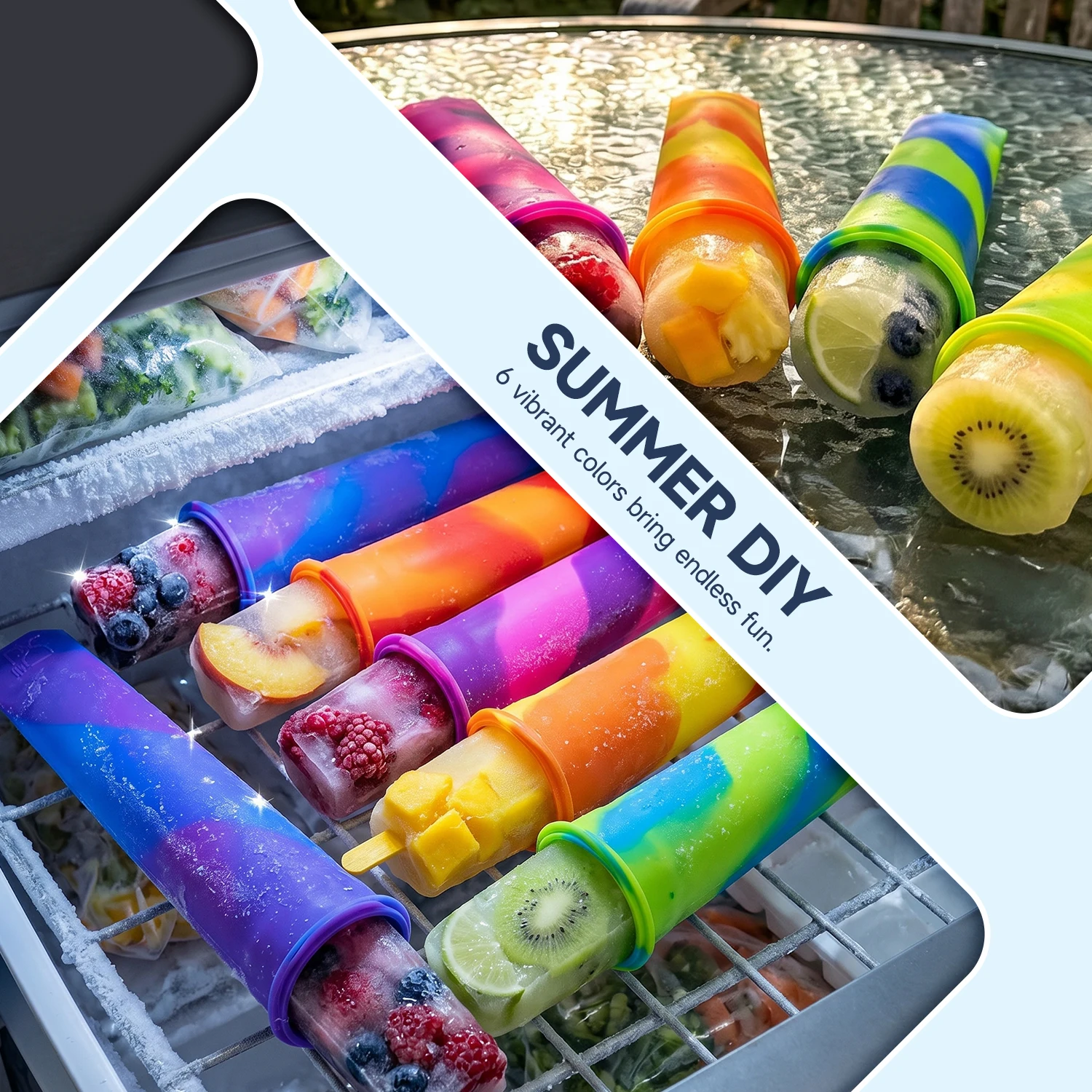 Silicone Popsicles Molds, Mult - Baby Products Lotion recension och pris