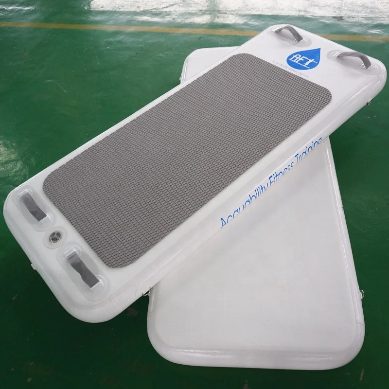 

Professional Factory Customize Inflatable Floating Gym Mat Yoga Mat