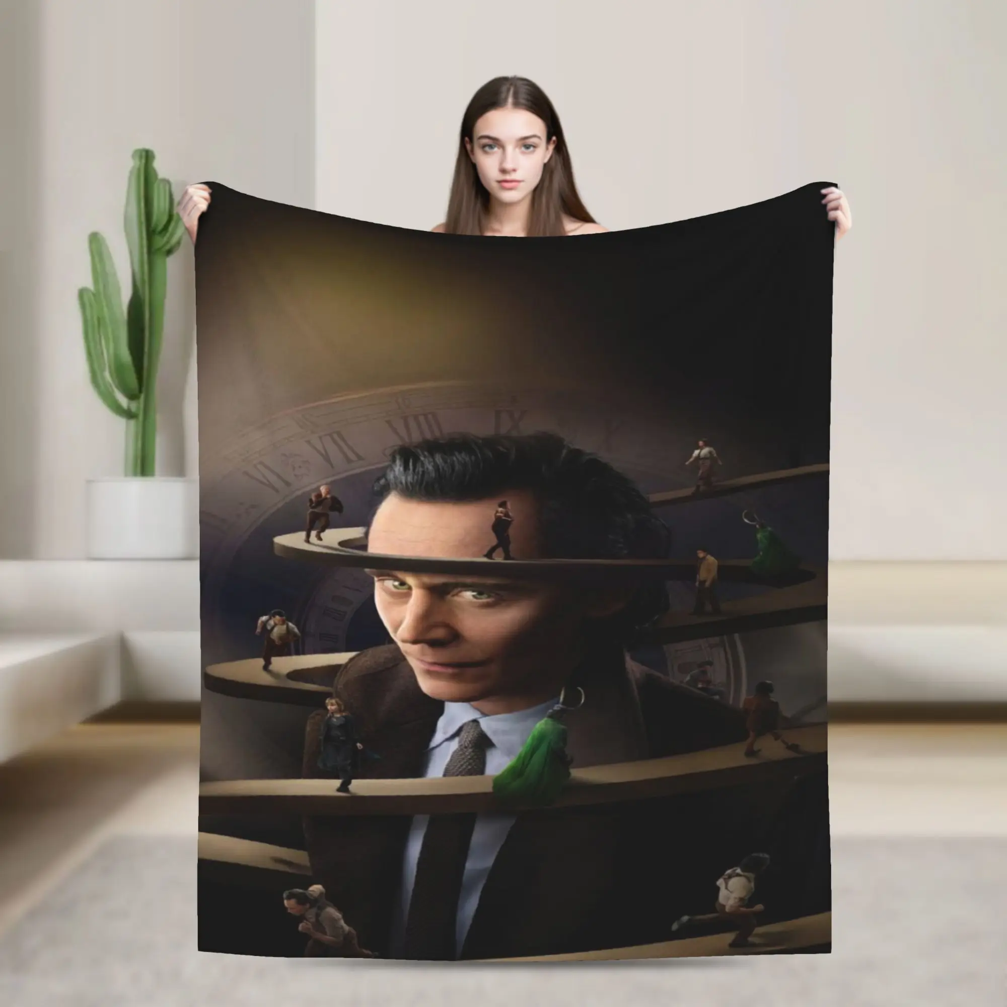 Tom Hiddleston  Blankets Velvet  Comfortable Lightweight Thin Throw Blanket for Bedroom Plush Thin Quilt