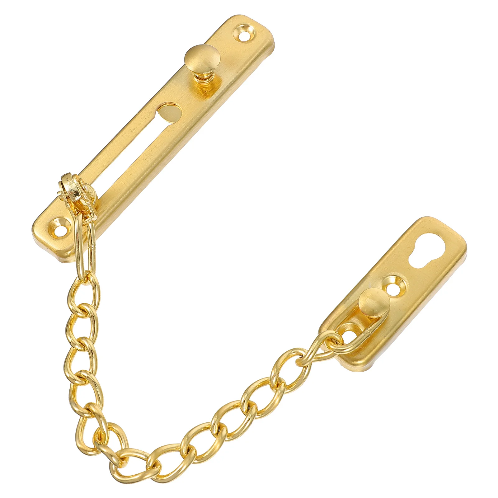 

1Set Stainless Steel Door Chain Lock Security Chain Guard Anti-Theft Home Safety Lock Durable Reliable Protection