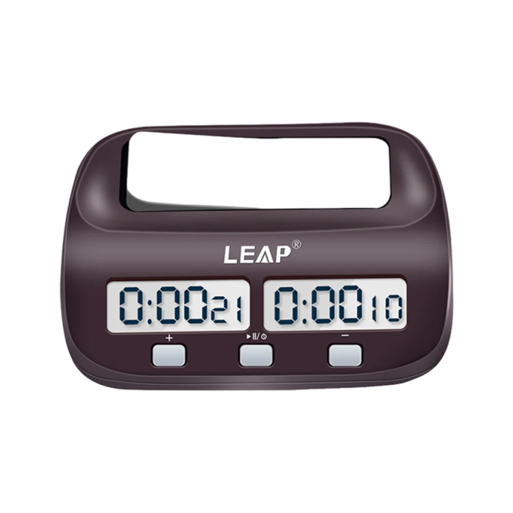 Digital Chess Clock Professional Chess Timer Multi-Function Board Game Timer Battery Powered Game Timer for 2-Player Board Games