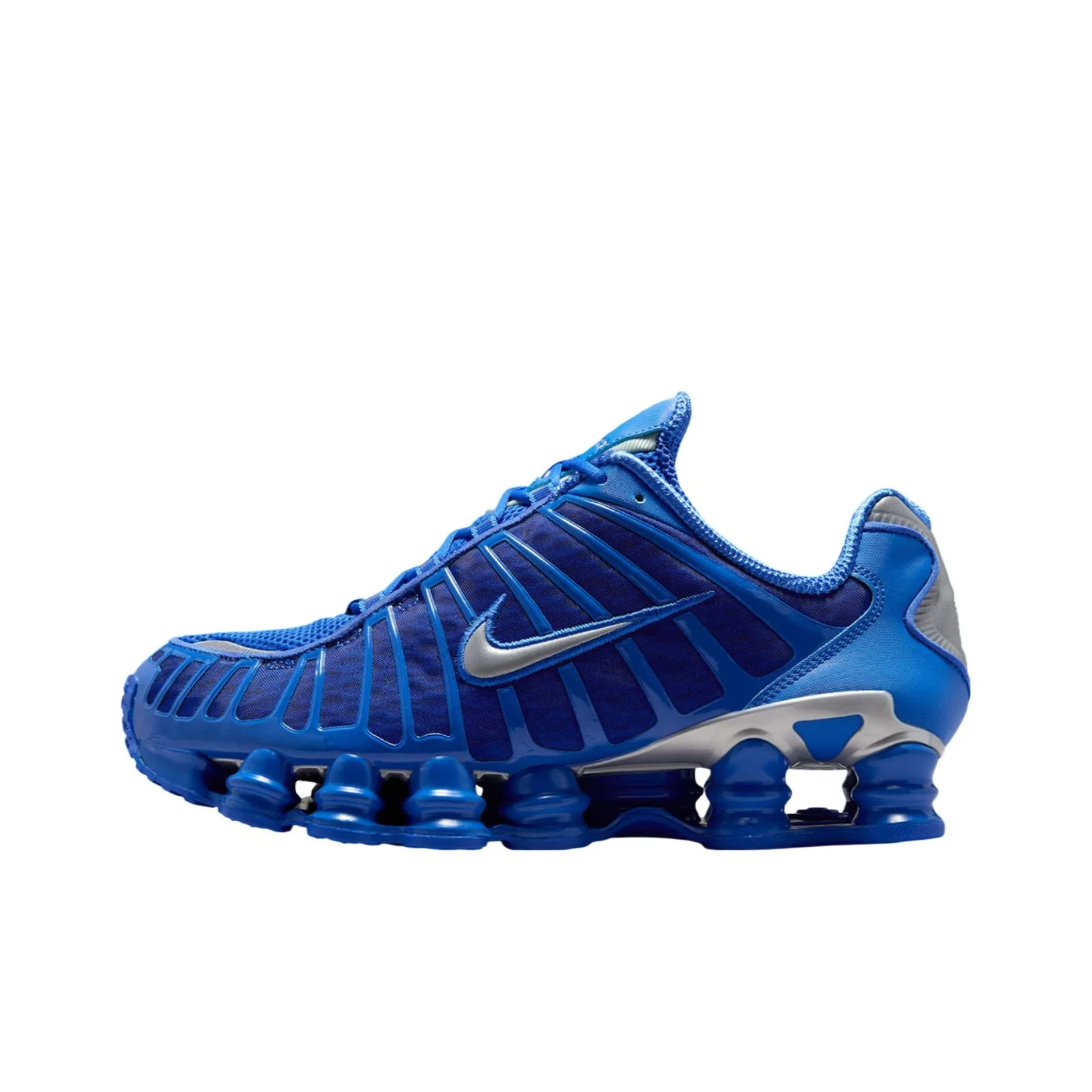 POIZON Nike Shox TL Series Tênis casuais de cano baixo masculino azul