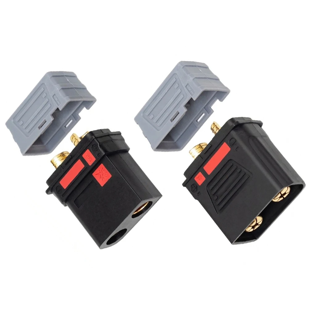 1 pair QS10P-L High Current Anti Spark Connector for RC For Battery and Industrial for Power Systems Flame Retardant PC