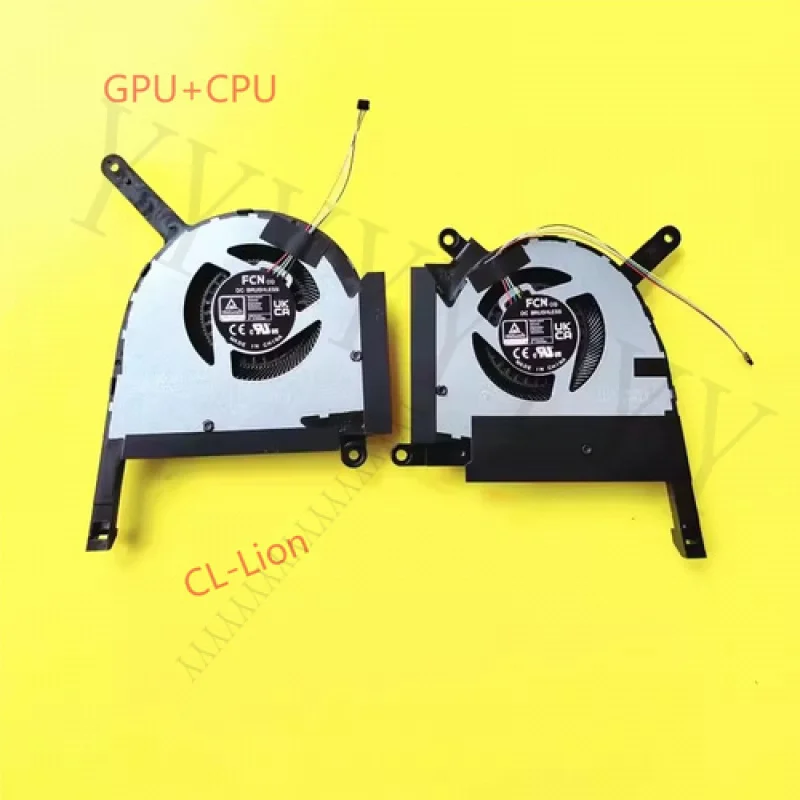 

Q+ New for ASUS TUF4 4PLUS FA507XI FA507VV FA507ZV FA707X/V/Z CPU GPU Cooling Fan