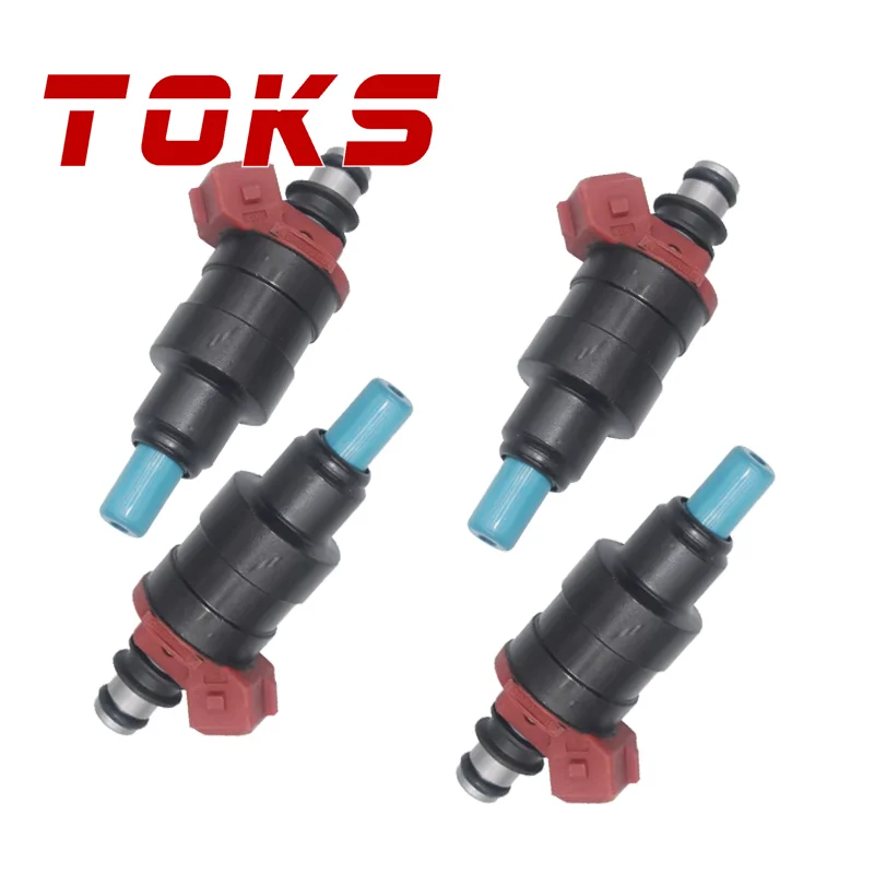 4pcs A46-000001 Fuel Injector fit for NISSAN RB20DET Skyline 180SX 200SX 1975-1988 DATSUN 2.0L I4 2.4L