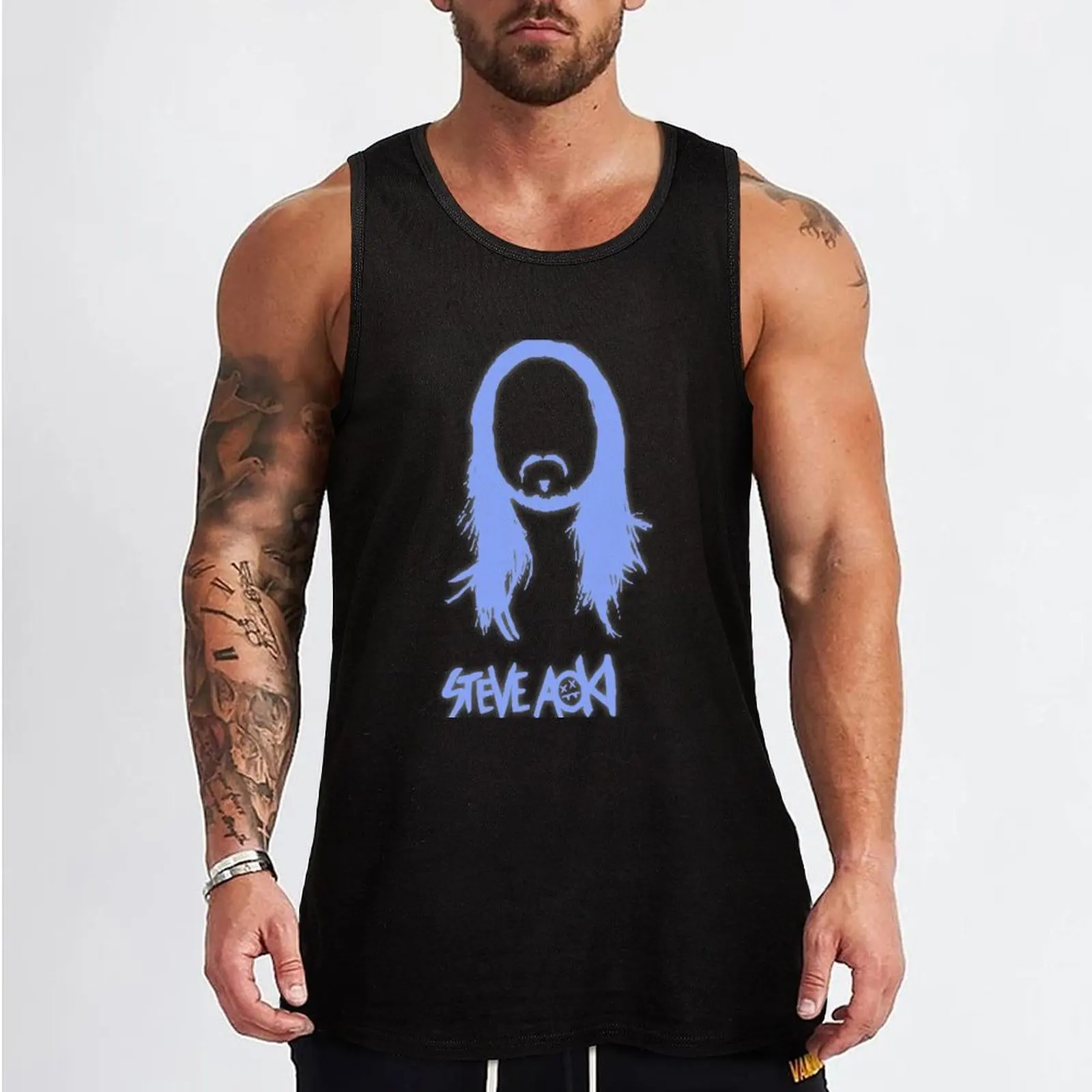 Aoki GLow Tank Top gym for men Sports clothing Men's sleeveless