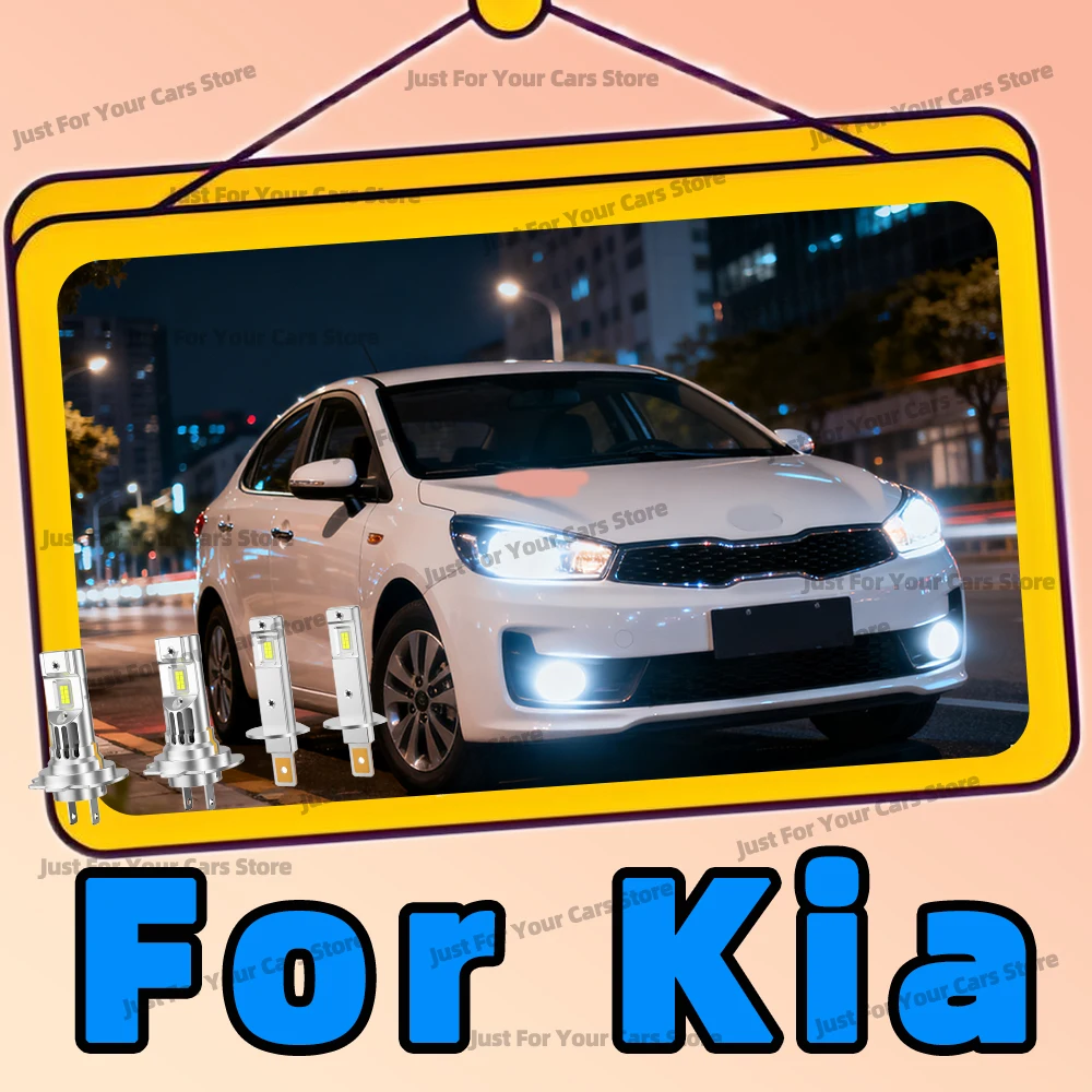

2/4Pcs Head Lamps 6000K 30000LM High Low Beam For Kia Rio 3 UB 2011-2023 OPTIMA SEDONA CERATO MAGENTIS SORENTO 1 2