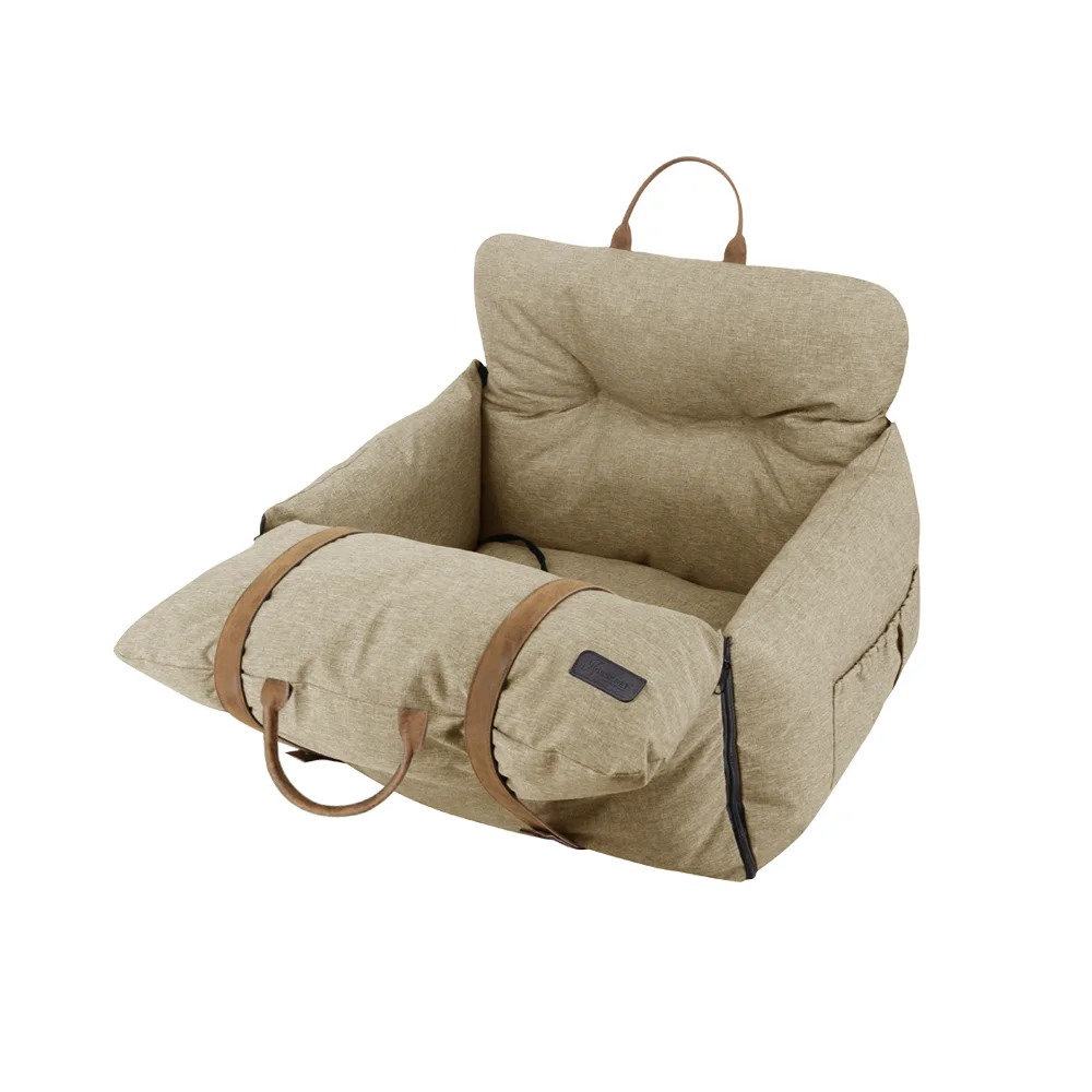 الجملة الكلب الداعم مقعد السيارة مقاومة للماء الكلب مقعد السيارة السرير المحمولة دلو على شكل الداعم مقعد السيارة للحيوانات الأليفة المضادة للانزلاق