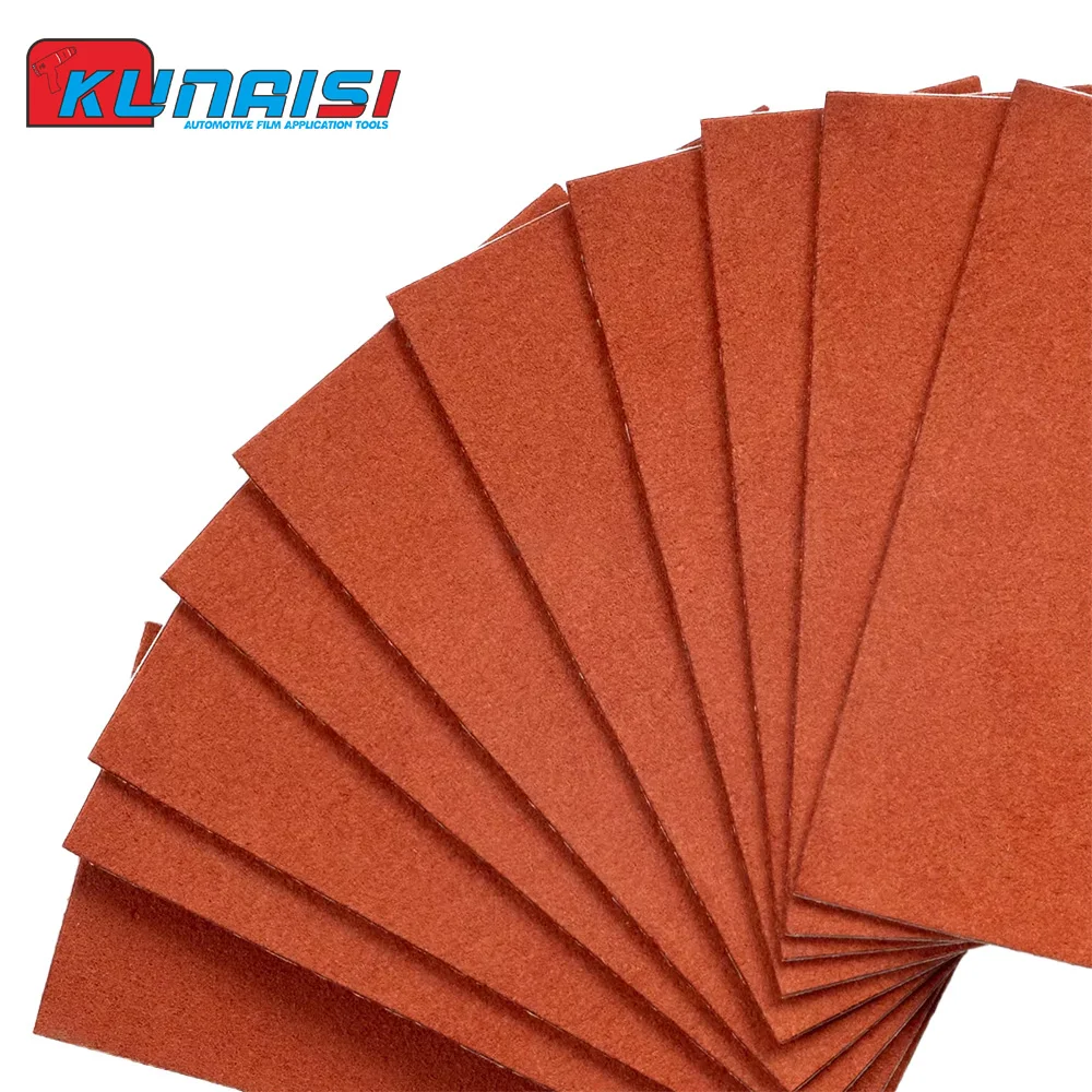 10m Squeegee Felt Cloth for Car Vinyl Film Wrapping Scraper No Scratch Microfiber Replaceable Felts for Vinyl Spatula KUNAISI