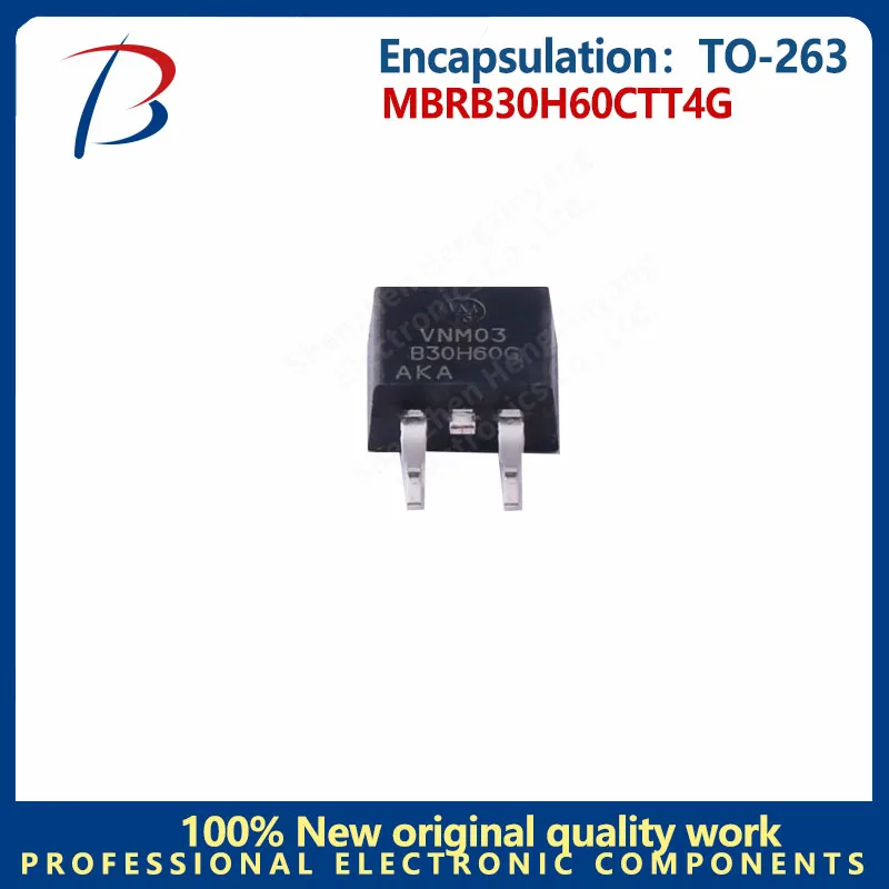 10PCSMBRB30H60CTT4G 60V 15A Schottky diode package TO-263