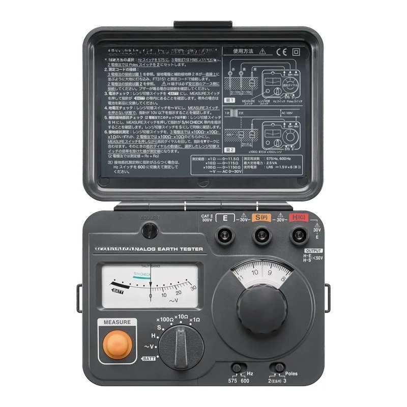 Grounding Resistance Meter Tester Clamp Meter