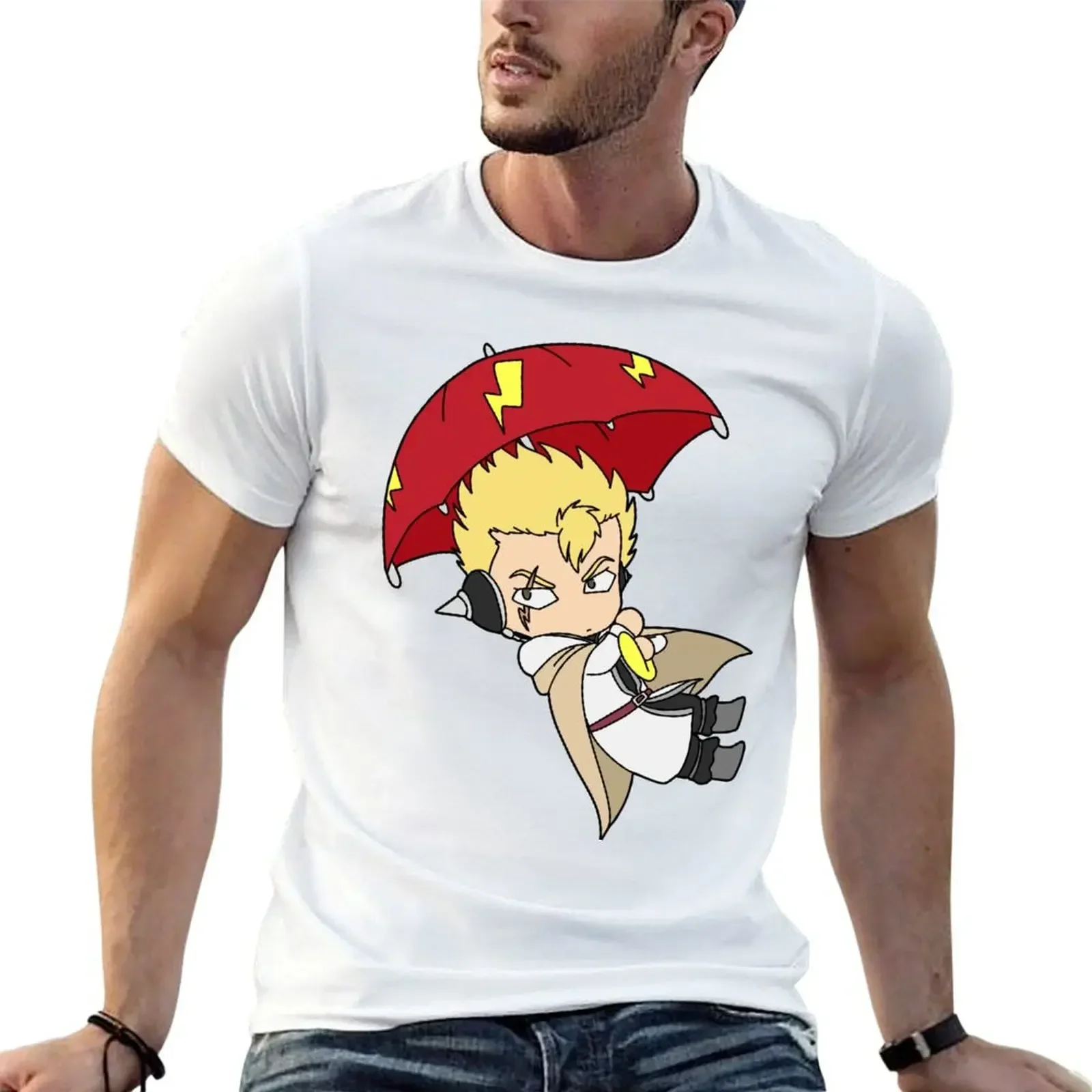 Tenrou Laxus T-Shirt shirts graphic tee Blouse big and tall t shirts for men