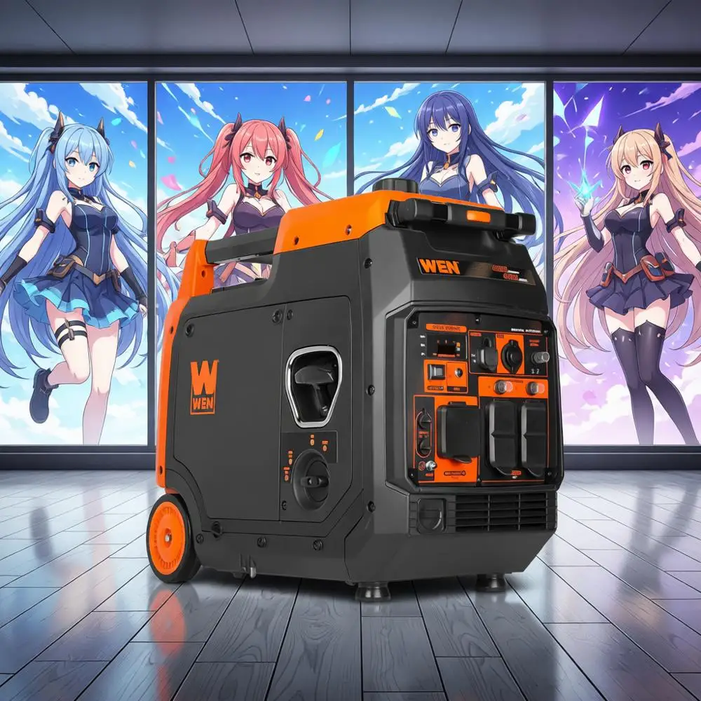 

Компактный портативный инверторный генератор мощностью 4800 Вт с функцией автоматического отключения подачи топлива