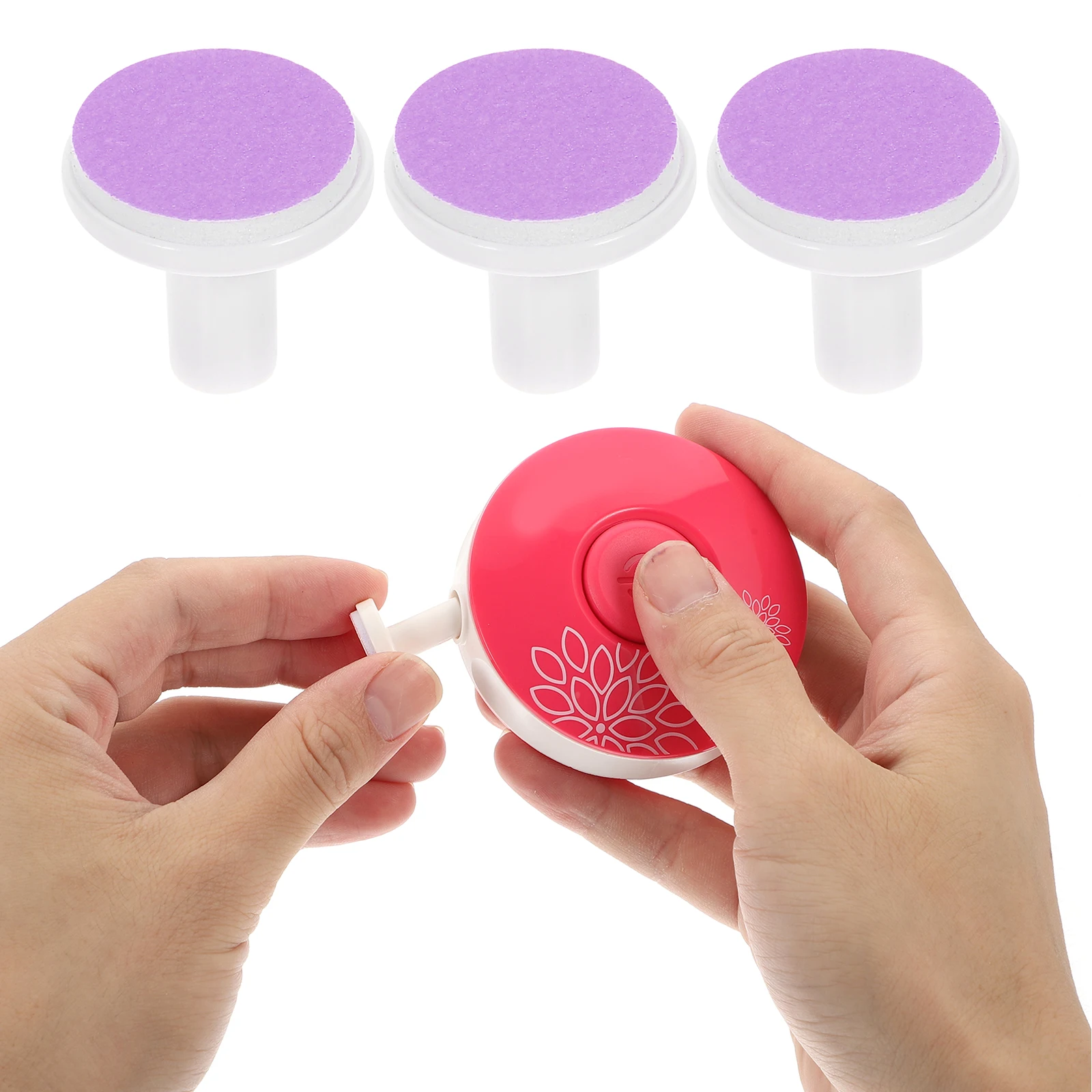 

12pcs Baby Replacement 6 Months Electric Trimmer Accessories Nail File Supplies Safe Polishing Pads Nail