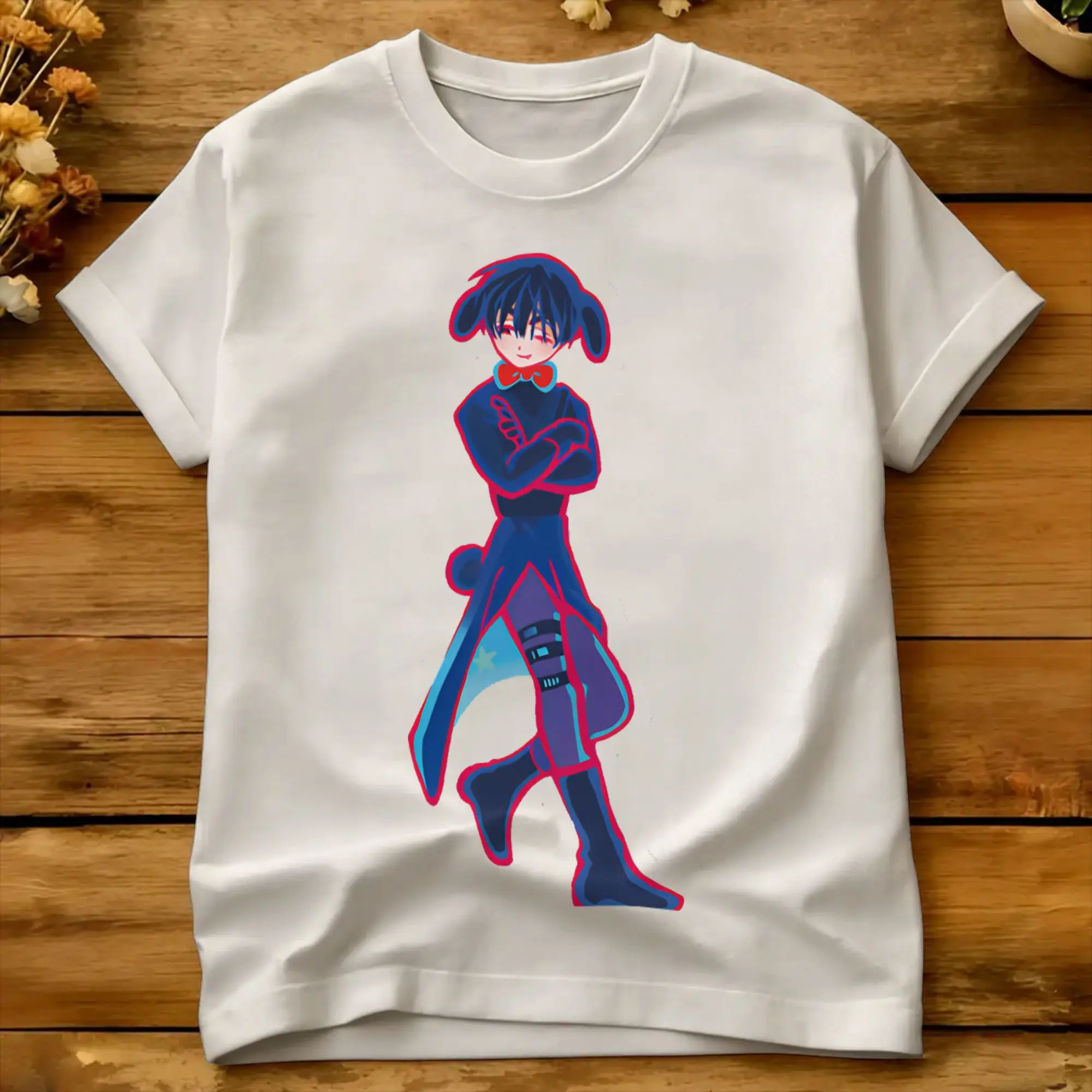 Ivan Bunny Alien Stage T Shirt Summer  Y2K Funny T Shirts 100 Cotton Harajuku Tshirt For Mens Casual Clothes