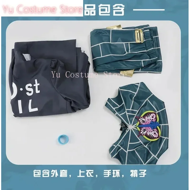 

Anime Cosplay Cujoh Jolyne TV Version Halloween Uniform Women Carnival Party Outfits Yu Costumea;3,v'5.t;8,
