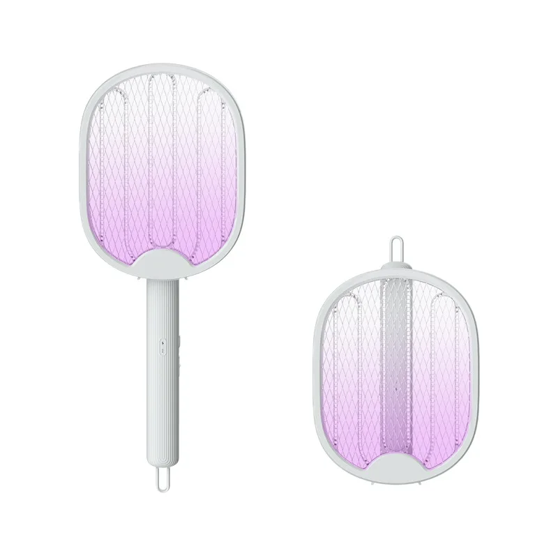 Household 4-in-1 Mosquito Killer Lamp Folding Electric Mosquito Swatter USB Rechargeable Shock Dual Purpose Mosquito Killer Lamp