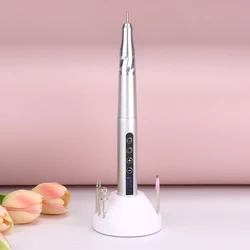 85w Brushless Motor Cordless Nail Drill 35000RPM Electric Handle Pen Drill Pedicure Rechargeable Handpiece Portable Base Charge