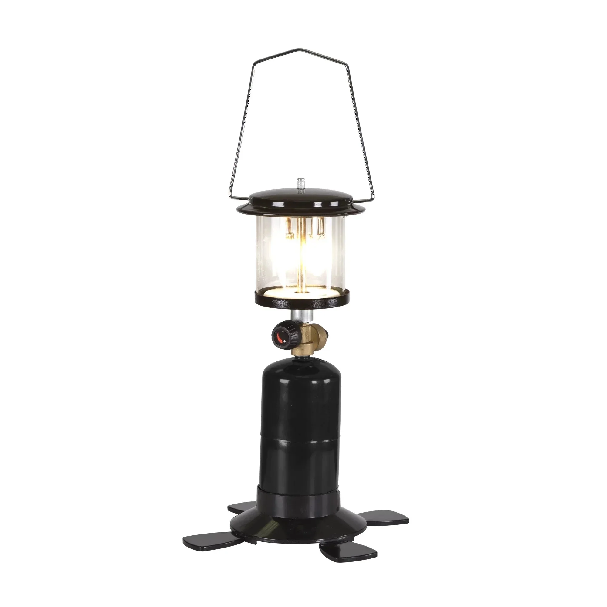 

2 Mantle Propane Lantern Black, Weather resistant baked enamel finish