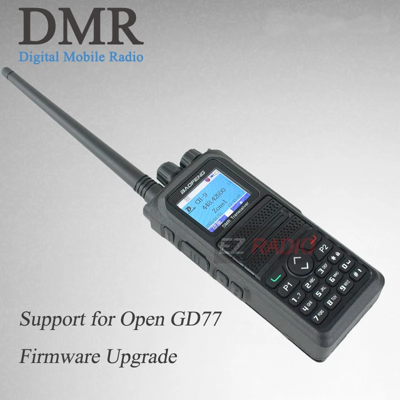 Baofeng Digital Walkie Talkie DMR Radio DM 1701 Dual Band Mode Analog DM-1701 Tier 1+2 Dual Time Slot Upgraded Version DR-1801