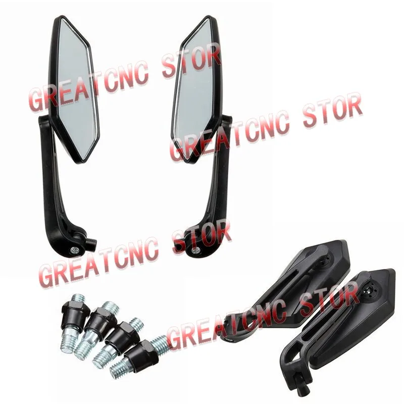 Bike Rear View Mirror Reflector Adjustable Rotatable Handlebar Mirror Clear Rearview Electric Scooter Cycling Bicycle Accessory