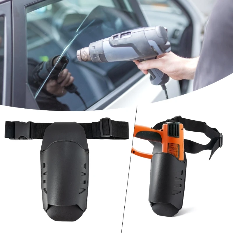 1PC Portable Heat Guns Storage Waist Pack, Electric Tool Organizers, Spacious Suitable for Electrician Tool and Accessories