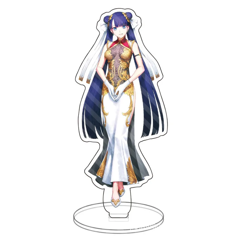 Heißes Spiel Schicksal bleiben Nacht Figuren Acher Gil gamesh Altria Pendragon Fgo Acryl Stand Modell Platte Schreibtisch Dekor Steh schild