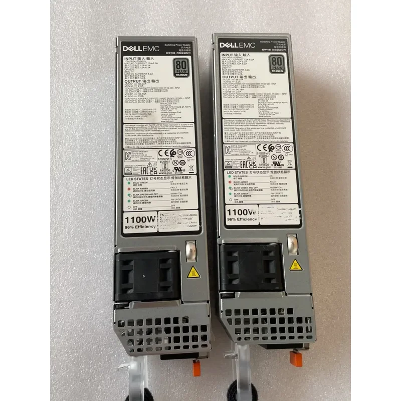 for DELL EMC 1100W Power Supply Unit Original Server PSU High Efficiency Redundant Hot Swap Compatible Replacement Part