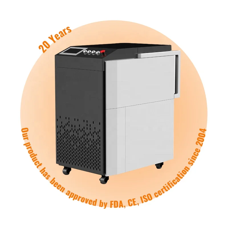 100W 200W 300W 500W Handheld Raycus IPG JPT Max Pulsed pulsing laser cleaning machine for metal surface oil dye coating paint