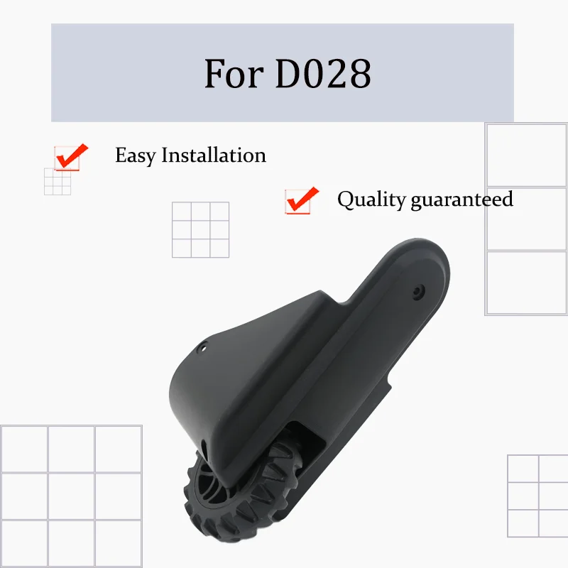 

For D028 Luggage Case Replacement Straight Castors 2-Piece Set for Fixed Front Wheels Heavy-Duty Design Easy-to-Install Luggage