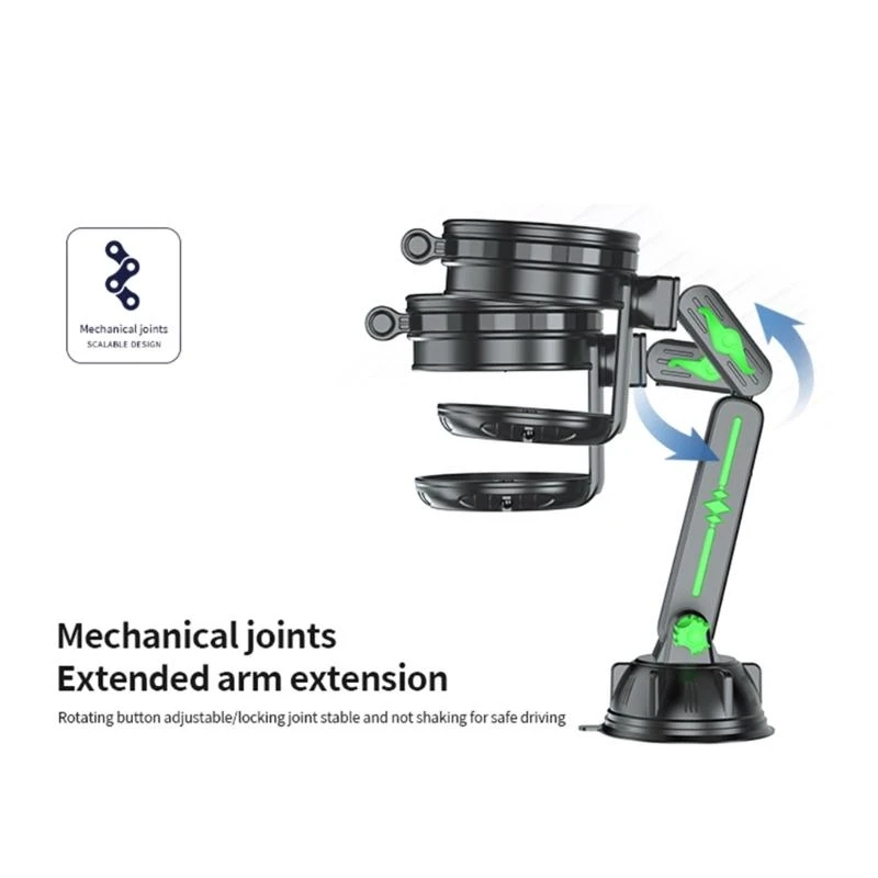 Расширяемый автомобильный подставка для горы expander 360 градусов вращающейся дизайна для бутылок H05A