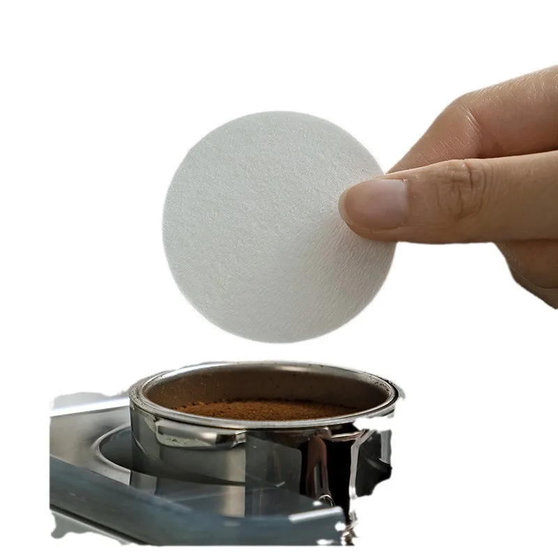 حزمة من 200 ورق فلتر قهوة اسبريسو 64 ملم مع ماكينة صنع القهوة Aeropress فلتر ورق القهوة لصانع القهوة