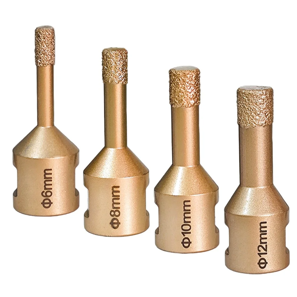 6/8/10/12mm Diamond Drilling Bits M14 Thread Porcelain Ceramic Tile Drill Core Bits Granite Cement Marble Hole Saw Drill Bit