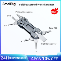 SmallRig  Folding Screwdriver Kit Hunter with Screwdrivers Allen Wrenches Slotted Screwdriver And Torx T25 Driver Tools - 2495