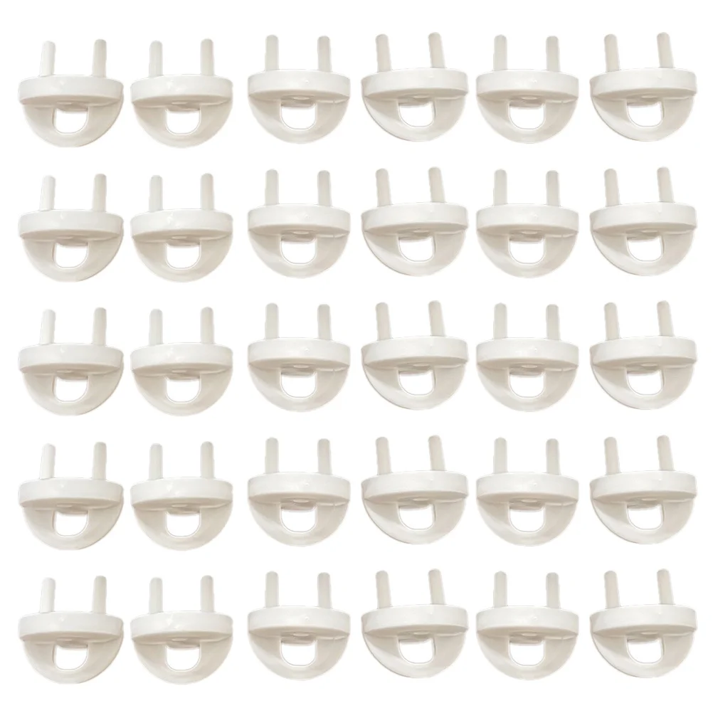 

30Pcs Baby Safety Plug Covers High-Grade ABS Childproof Outlet Protectors Reliable Electrical Safety for Home Outlet Plug Cover