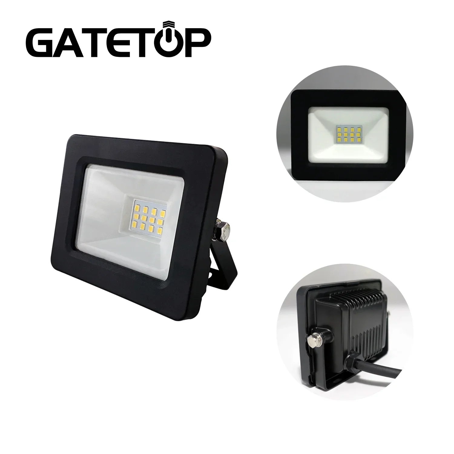 10w Floodlight Ip65 Dust-proof Waterproof Outdoor Led Light 220-240v High Lumen For Garden Courtyard Street