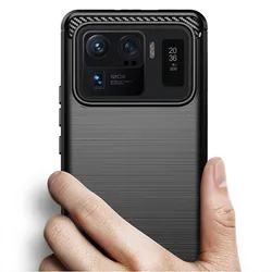For Xiaomi Mi11 Ultra mi11ultra Mi 11ultra Soft Silicone Case Back Cover for xiaomi 11 ultra 11ultra Shockproof Matte Cases