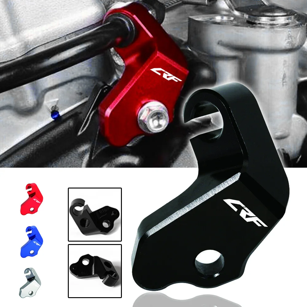 Motorcycle Clutch Cable Guide Bracket Install Holder Compatible with HONDA CRF450R 450RX 2019-2023 CRF450L 450RL 2019-2023