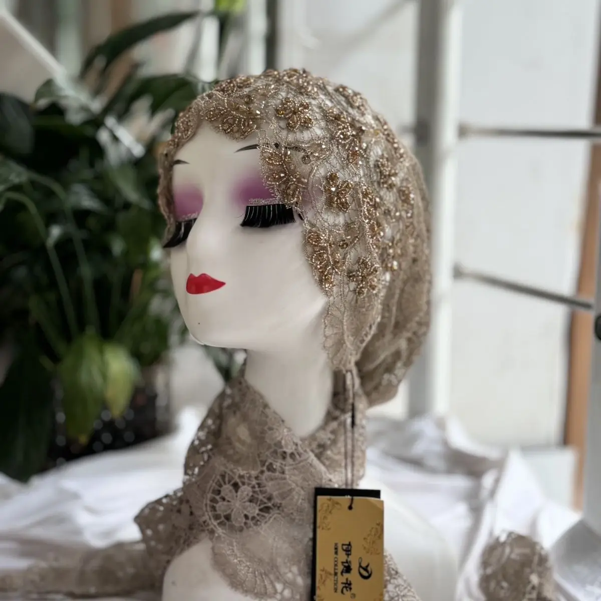 

Hijab Muslim Women Shawl Headscarf Free Shipping Luxury Tassels Scarf Malaysia Prayer Kufi Islam Saudi Arabia Lace Turban 05393