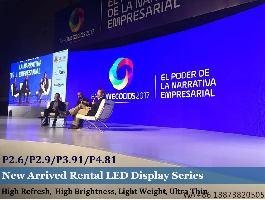 شاشة LED الصينية Vcore شاشة Pantallas الخارجية P4.81 شاشة لوحة لوحة الإعلانات الرقمية بالألوان الكاملة