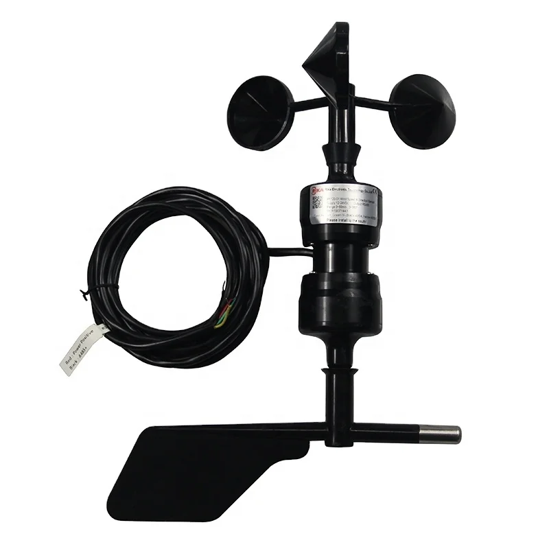 Rika RK120-01 IP65 Waterproof Digital Output Mechanic Wind Vane Anemometer for Marine Weather Monitoring