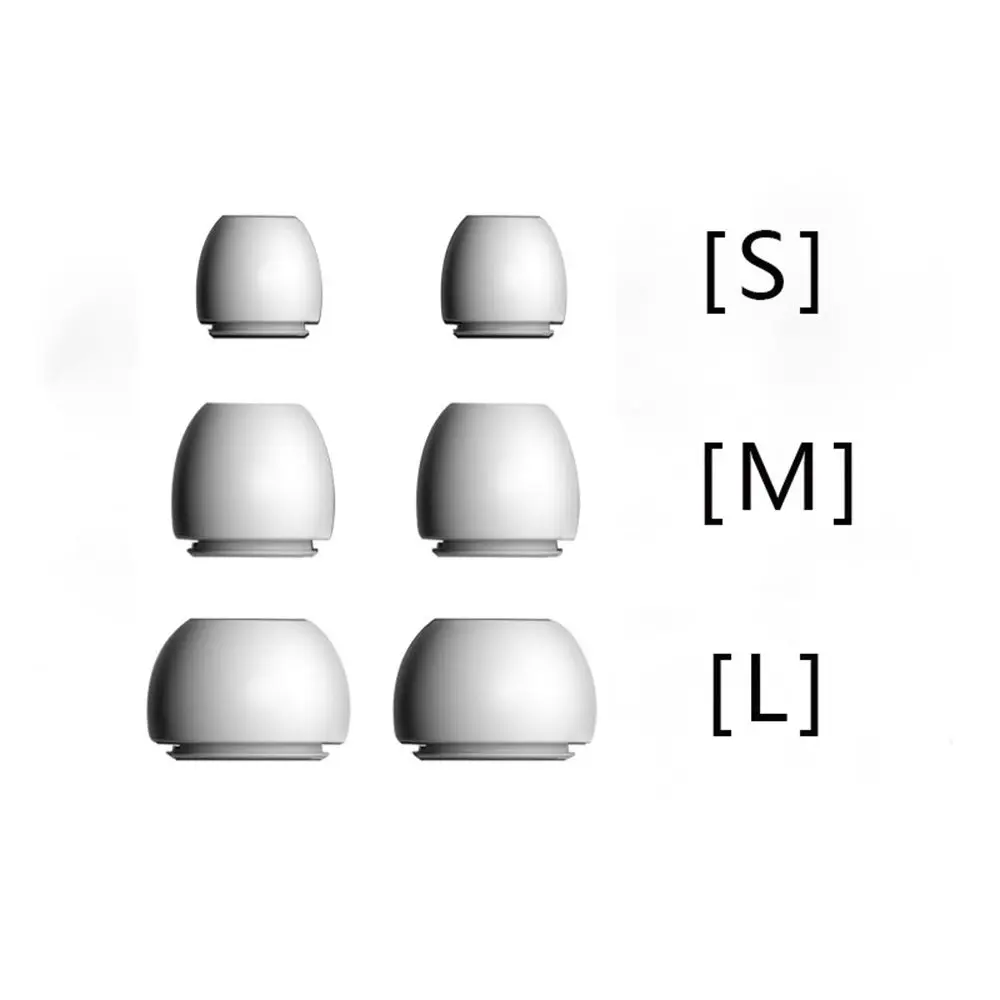 Soft Replacement L M S Size Ear Tips Silicone Earplug Earbuds For AirPods Pro