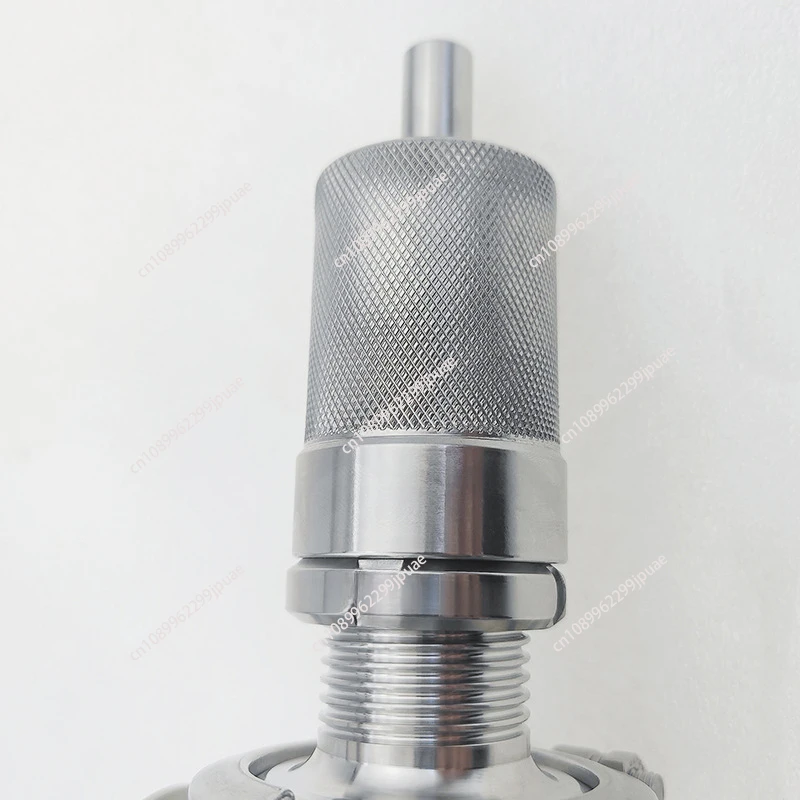 Sanitary Grade Stainless Steel SS304 SS316L Cylinder Angle Valve L Type Vacuum Flapper Valve