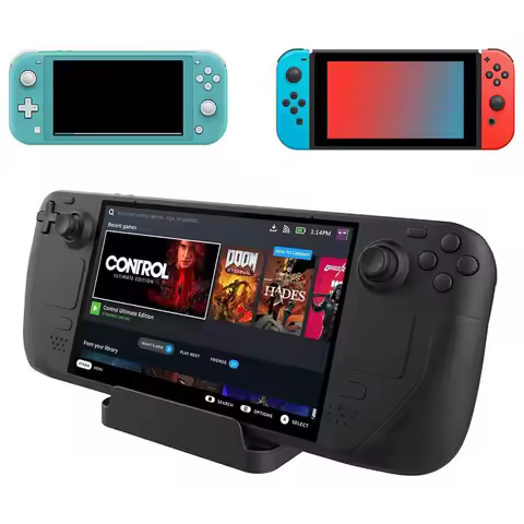 For Nintendo Switch/OLED/Lite/Steam Deck/Switch 2 Storage Stand Adjustable Bracket Portable Base For switch 2 Accessories