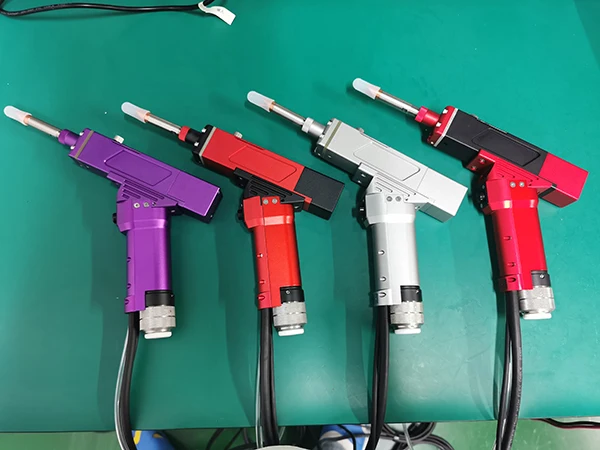 DMK Qilin DWT20 Single Wobble Handheld Fiber Laser Welding Head Light In Weight Soldering Gun