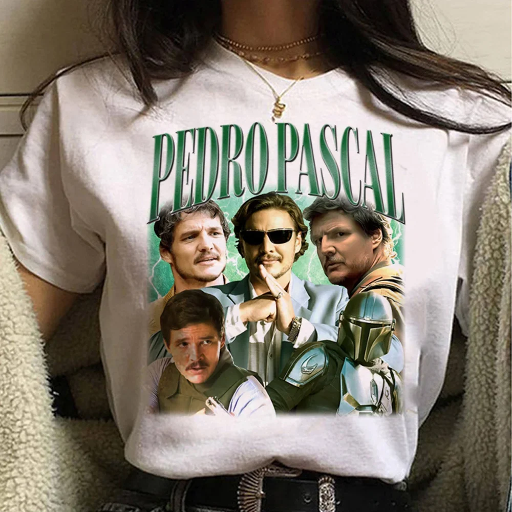 

Pedro Pascal t shirt women streetwear anime summer Tee girl streetwear clothing Football Shirts 2025 New In Tops & Tees