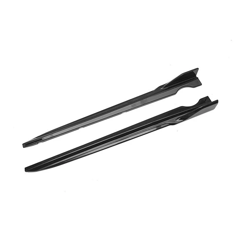 2019 tot 2025 voor BMW X5 G05 M Sport MP-stijl auto zijrokken extensies zijdeur bumper lip schort body kits door glanzend zwart