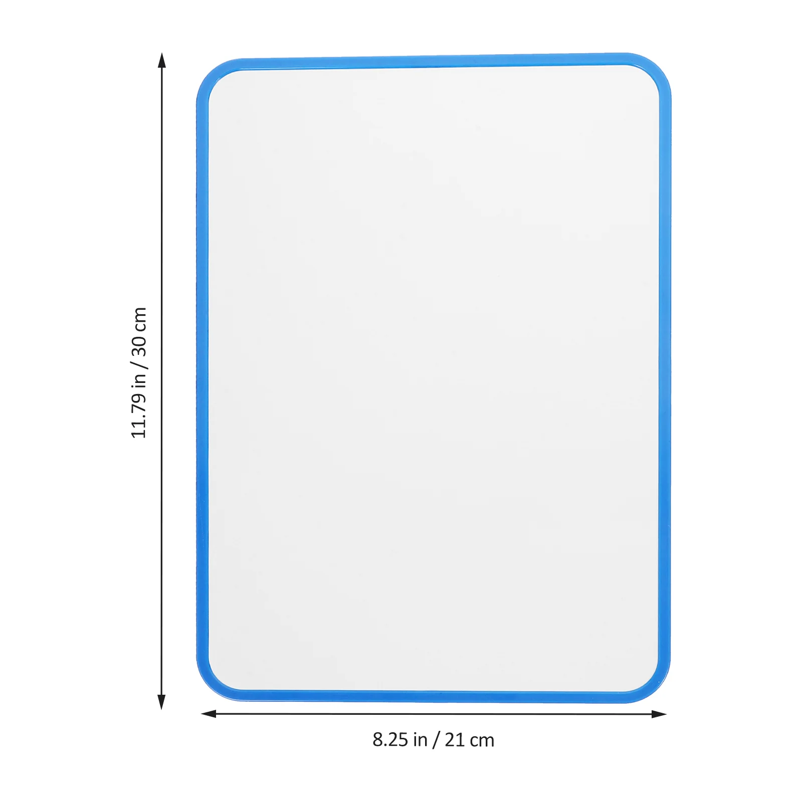 Kleines doppelseitiges magnetisches Whiteboard, trocken abwischbar, tragbarer Kalender, Büro, Notiz, Nachrichtenständer, Staffelei, Schreibtablett, Schwarz